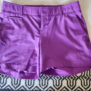 Under Armour Women's Vibrant Purple Shorts